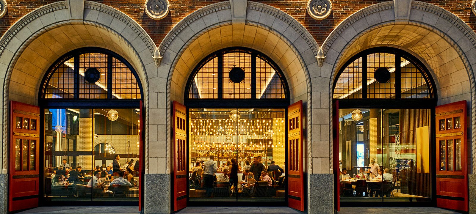 Entryway to Detroit Foundation Hotel in Detroit, MI