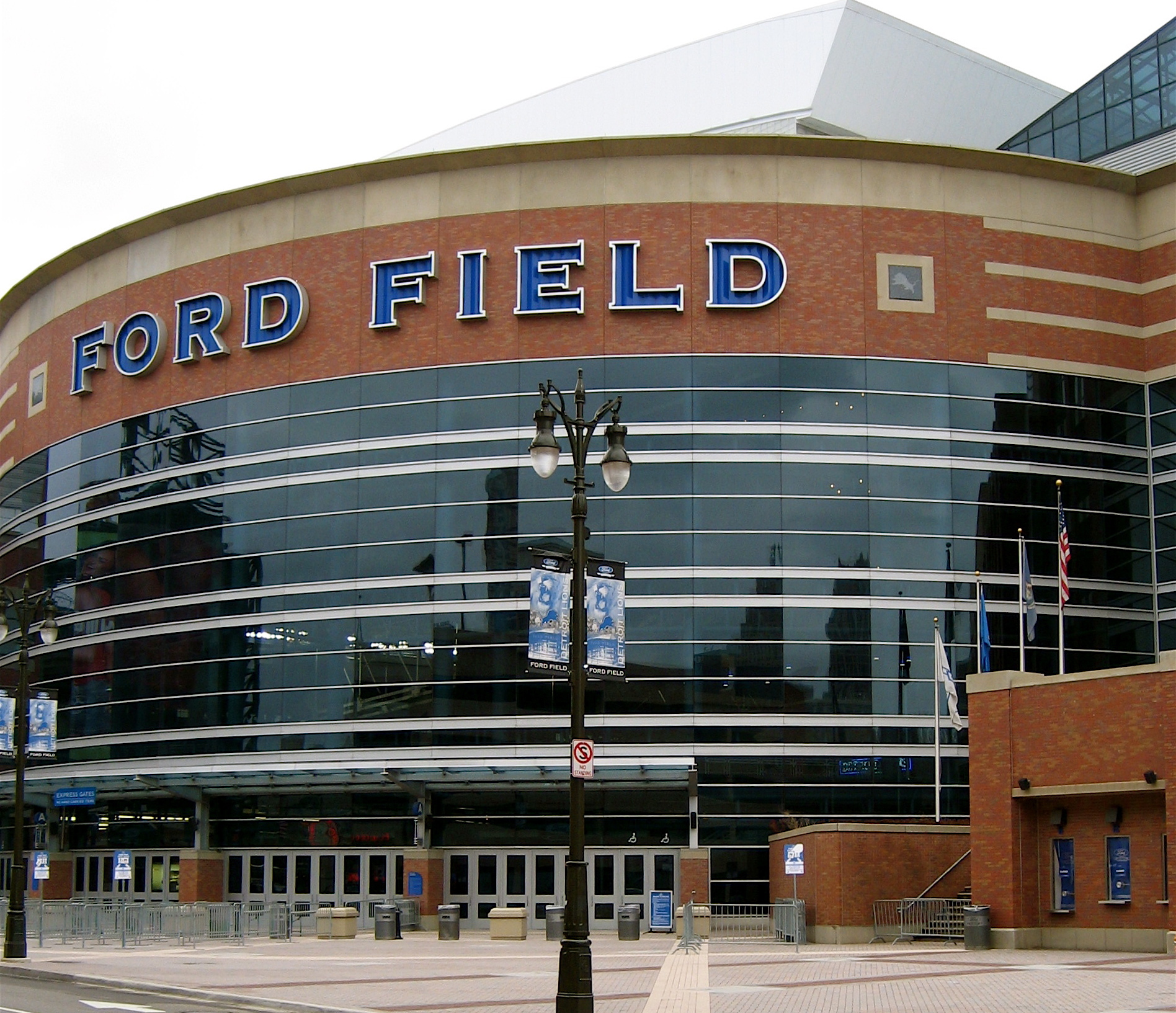 Exterior of Ford Field venue