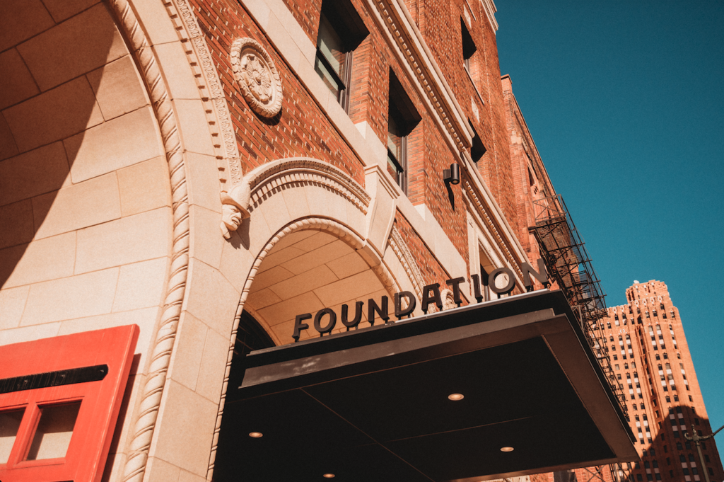 Exterior of the Detroit Foundation Hotel